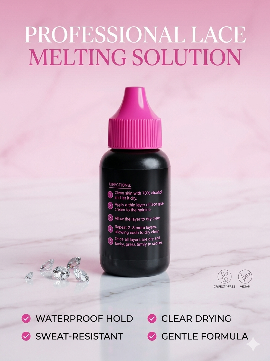 Melt Lace Waterproof Lace Glue
