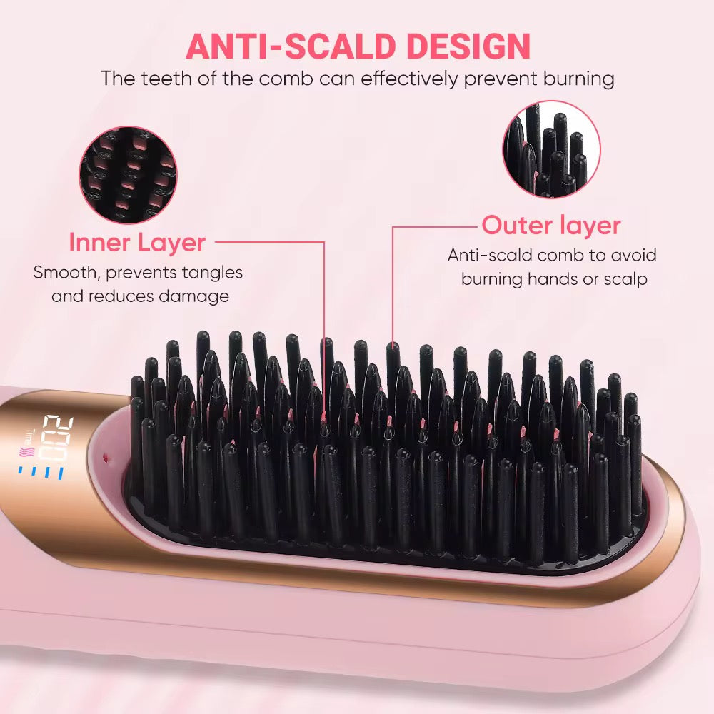 Rechargeable Cordless Electric Mini Hair Straightener