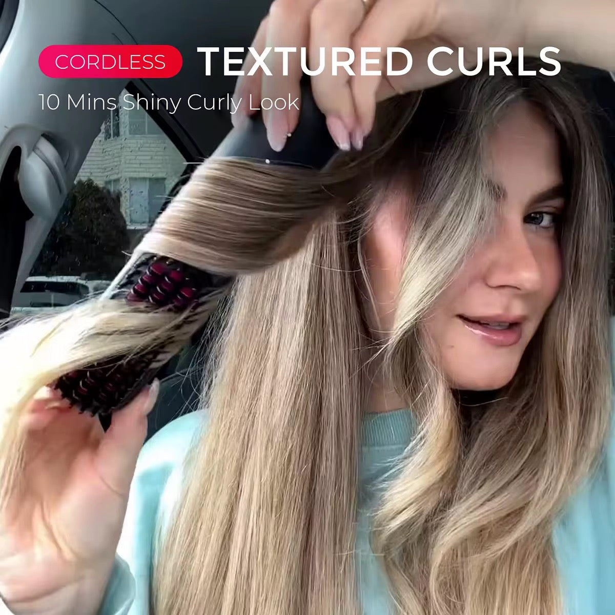 Rechargeable Cordless Electric Mini Hair Straightener