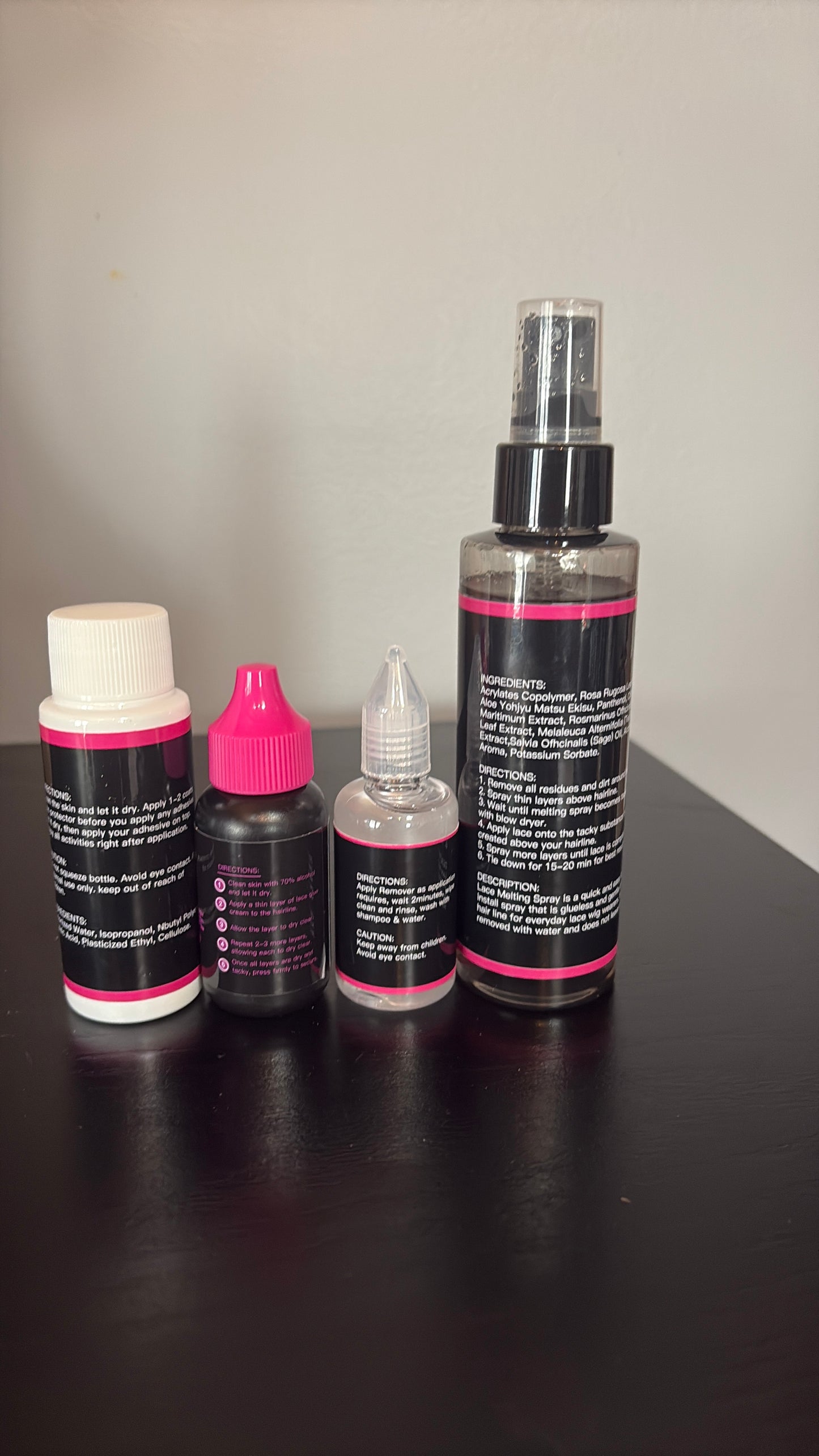 Skin Protective-lace glue-glue remover & melting spray